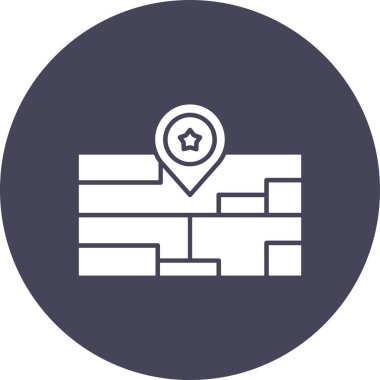 Resim konumu haritası simgesi