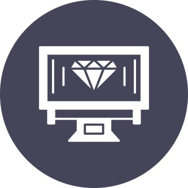 seo modern simgesinin vektör illüstrasyonu