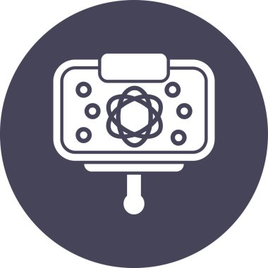 Kamera. Web simgesi basit illüstrasyon