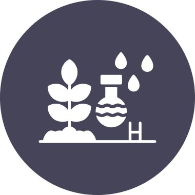 Su. Web simgesi basit illüstrasyon