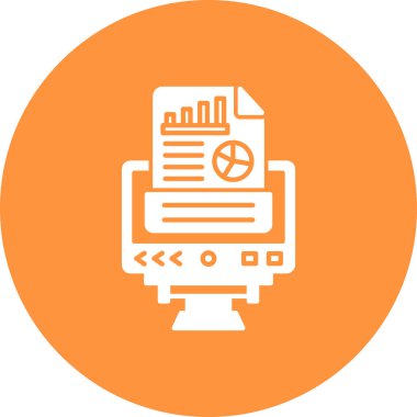 seo modern simgesinin vektör illüstrasyonu