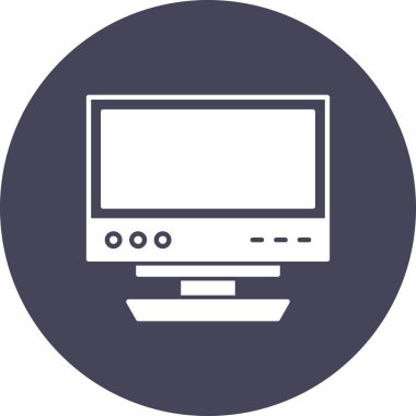 bilgisayar simgesi vektör illüstrasyonu