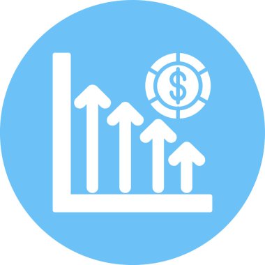 Dolar işareti. Web simgesi