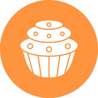 Tatlım. Web simgesi basit illüstrasyon