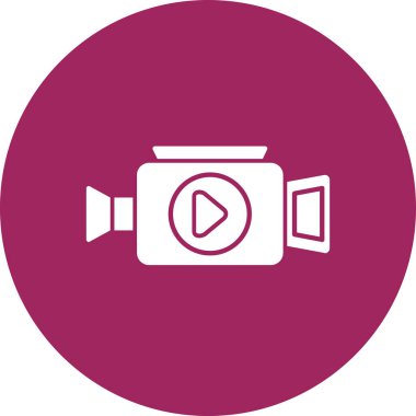 Kamera ikonu vektör illüstrasyonu. resim simgesi