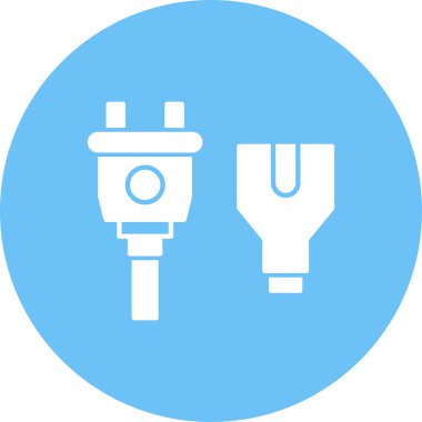 Fiş simgesi, vektör illüstrasyonu basit tasarım