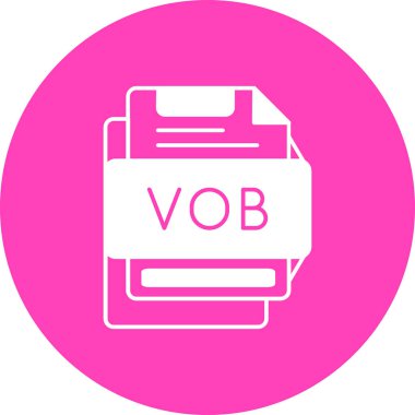 dosya biçimi simgesi, vektör illüstrasyonu