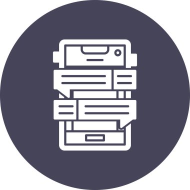 seo modern simgesinin vektör illüstrasyonu