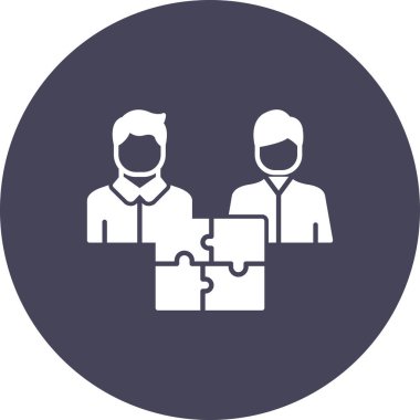 İnsan simgesinin vektör illüstrasyonu