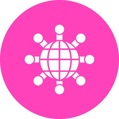 Genel Web simgesi basit tasarımı