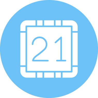 Takvim. Web simgesi basit illüstrasyon