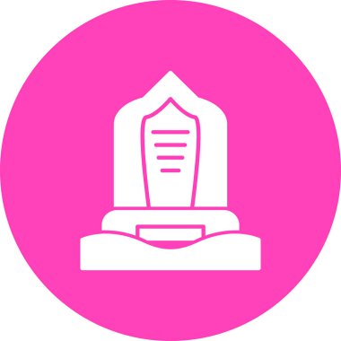 Cami simgesinin vektör illüstrasyonu