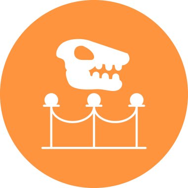 Bir aslan simgesinin vektör illüstrasyonu