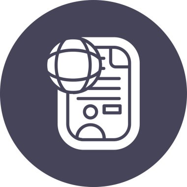 Uygulama modern simgesinin vektör illüstrasyonu