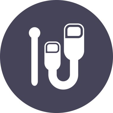 Modern b 'nin vektör illüstrasyonu eksik simgesi