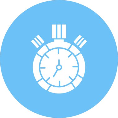 saat vektör simgesi modern basit illüstrasyon