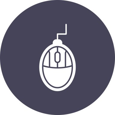 Fare. Web simgesi basit illüstrasyon