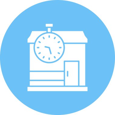 Modern saatin vektör çizimi