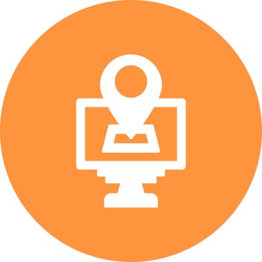 seo modern simgesinin vektör illüstrasyonu