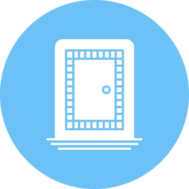 Bilgisayar simgesi. vektör illüstrasyonu