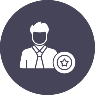 İş ve finans simgesinin vektör illüstrasyonu