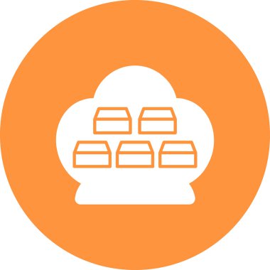 Bulut hesaplama. Web simgesi