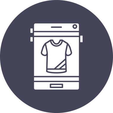 Modern simgenin vektör illüstrasyonu