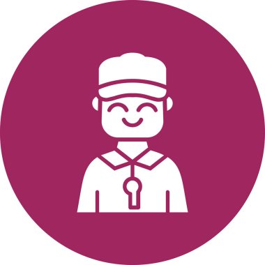 İnsan simgesinin vektör illüstrasyonu