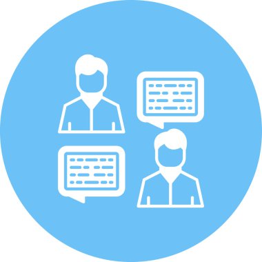 Basit ağ simgeleri, vektör illüstrasyonu