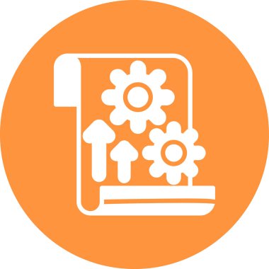 seo modern simgesinin vektör illüstrasyonu