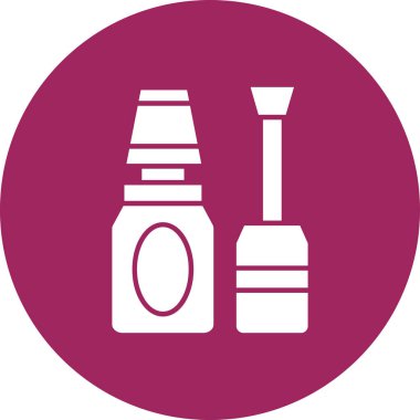 şişe simgesi, vektör illüstrasyonu