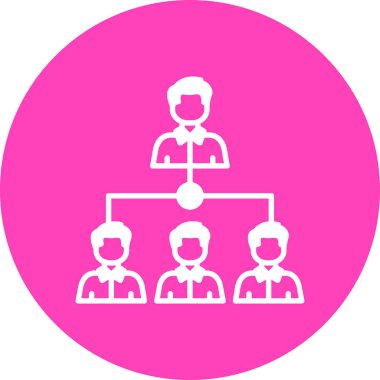 İnsanlar ikonu. Basit tasarım