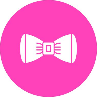 Vektör papyon simgesi