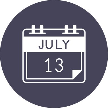 Tarih için mavi takvim ve takvimle illüstrasyon.