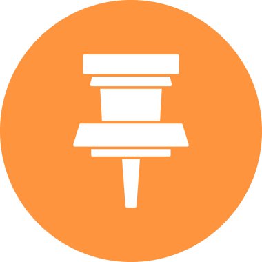 Yol işareti simgesinin vektör illüstrasyonu