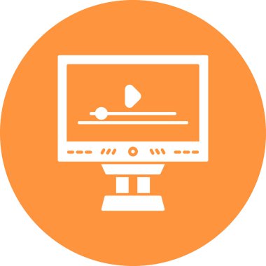 izleyici ikon vektör illüstrasyonu