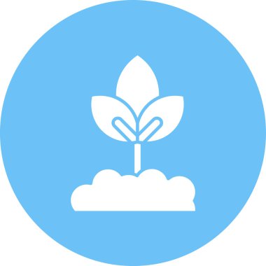 Ağaç simgesinin vektör illüstrasyonu