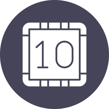 Takvim. Web simgesi basit illüstrasyon