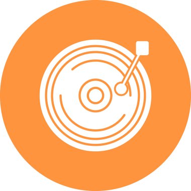 Müzik çaların vektör illüstrasyonu