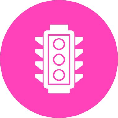 Pil. Web simgesi basit illüstrasyon