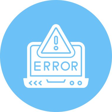 hata modern simge, vektör illüstrasyonu