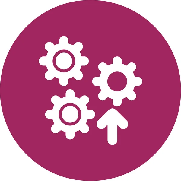 Gears'ı simge vektör çizim