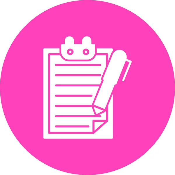 Pano simgesinin vektör illüstrasyonu