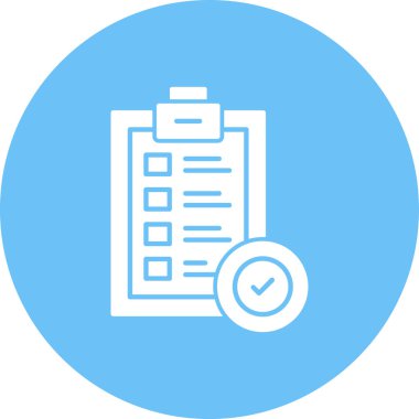 Belge simgesinin vektör illüstrasyonu