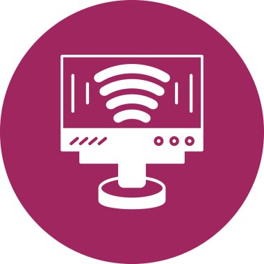 Eşsiz Wiifi Vektör Kabartma Simgesi