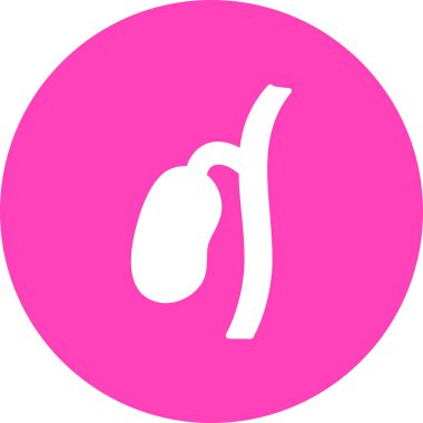 Bir armut simgesinin vektör illüstrasyonu