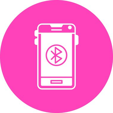 Vektör akıllı telefon simgesi illüstrasyonu