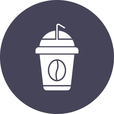 kahve fincanı ikonu vektör illüstrasyonu