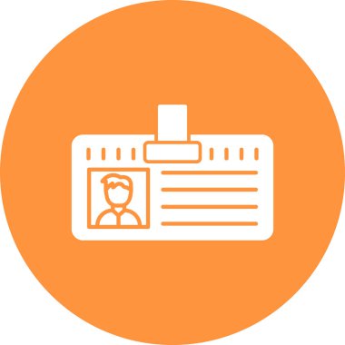 Modern ofis simgesinin vektör illüstrasyonu