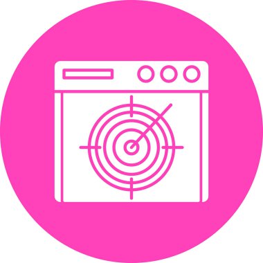 Fırın simge vektör çizim